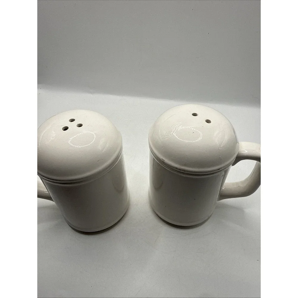 Vintage Country Blue Geese Ceramic Salt & Pepper Shaker Set Country Core